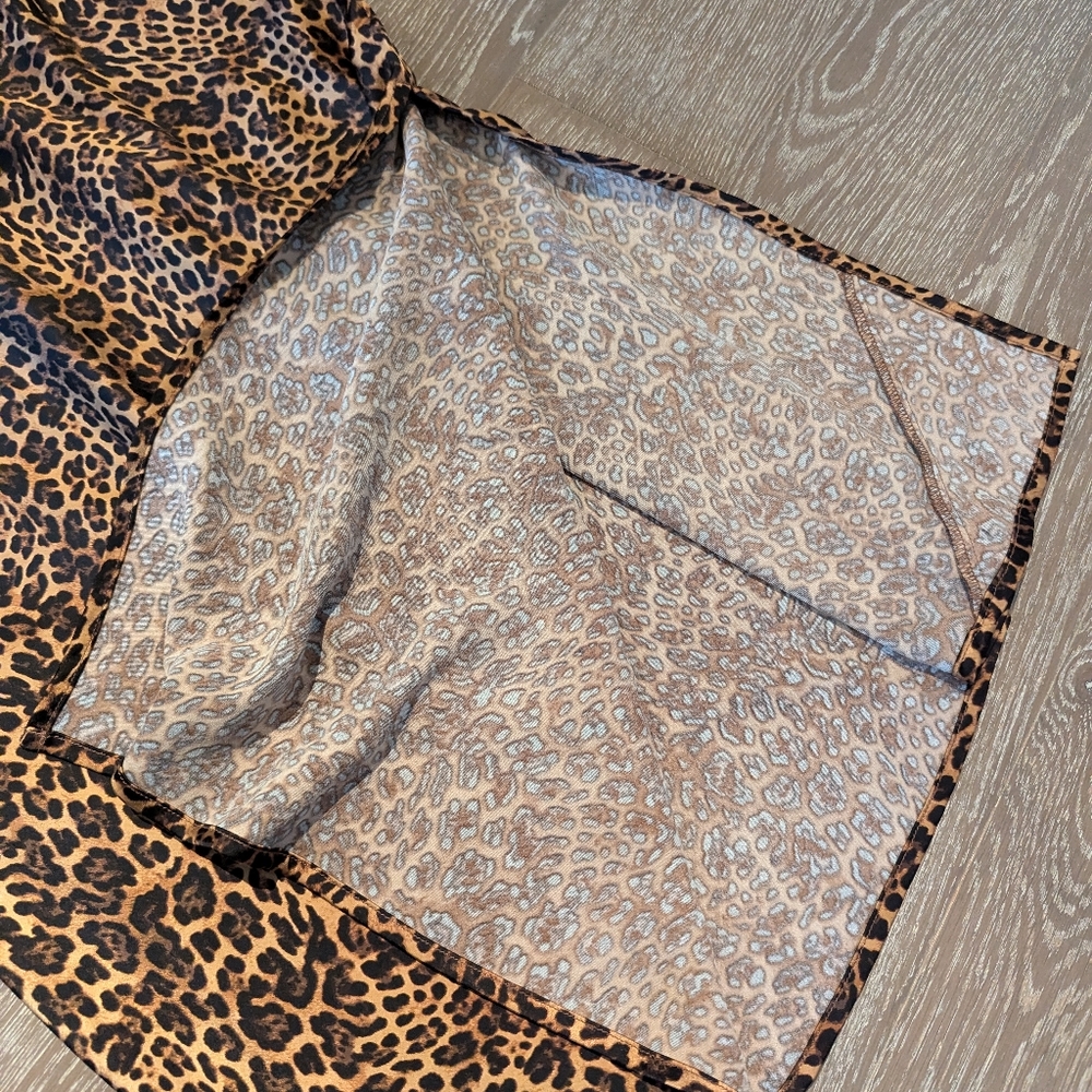 New Gap Leopard Print Slip Dress - Picture 3 of 4